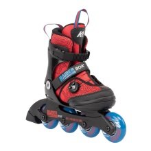 K2 Inline Skates Raider Boa (Wheels: 72mm Bearings: ABEC: 3) black/red children