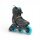 K2 Inline Skates Trio LT 100 (Wheels: 100mm/83A, Bearings: ILQ 7) black/blue men's