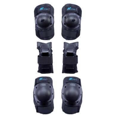 K2 Prime Pad Set Protective Gear (Knee Pads, Elbow Pads, Wrist Protection) Ladies - Set of 3