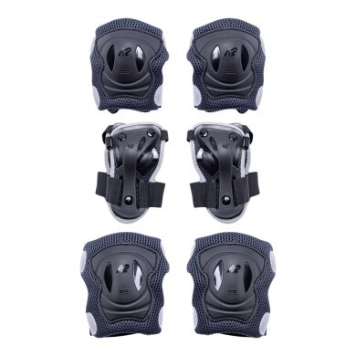 K2 Protective Equipment Performance Pad Set (Knee Pads, Elbow Pads, Wrist Protection) Ladies - Set of 3