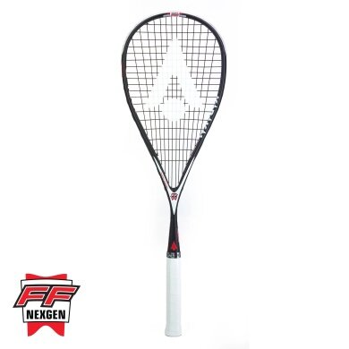 Karakal Squash Racket S 100FF 2.1 100g/head heavy 2025 black/white - strung -