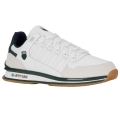 KSwiss Rinzler GT Sneakers (Leather, Comfortable Fit) White/Green Men's