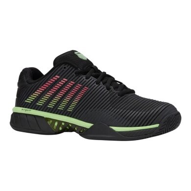 KSwiss Tennis Shoes Hypercourt Express 2 Allcourt 2025 black/neon green men's