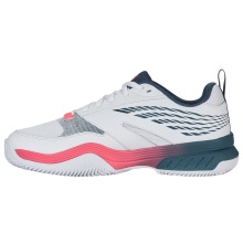 KSwiss Speedex HB Clay/Sand Court Tennis Shoes 2024 white/peacoat blue/neon blaze men's