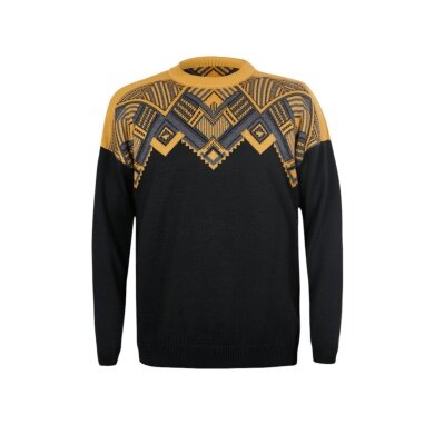 Kama Sweater Pullover 4068 (Merino wool blend) black men's