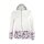 Kama Hooded Sweatshirt 5050 Full Zip (Merino Wool Blend, Windproof, Breathable) White Ladies