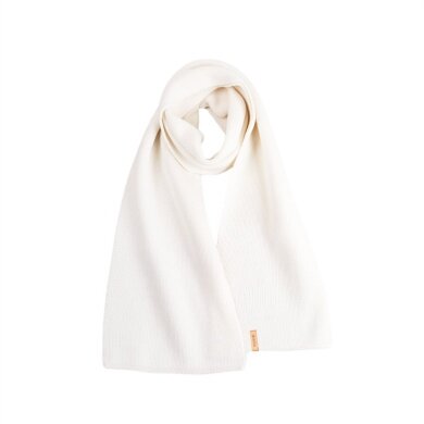 Kama Scarf (100% Merino Wool) S07 - white 170m x 22cm - 1 piece