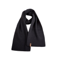 Kama Scarf (100% Merino Wool) S07 - black 170m x 22cm - 1 piece