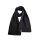 Kama Scarf (100% Merino Wool) S07 - black 170m x 22cm - 1 piece