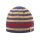 Kama knitted hat (beanie) A162 Merino - blue/red/yellow - 1 piece
