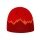 Kama knitted hat (beanie) A169 Kamakadze Merino - red - 1 piece