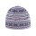 Kama knitted hat (beanie) A174 Merino - ladies pink/white/blue - 1 piece