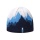 Kama knitted hat (beanie) K64 Merino Kamakadze - navy blue/blue/white - 1 piece