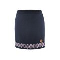 Kama Winter Skirt 6011 made of merino wool (windproof, lined) dark blue ladies