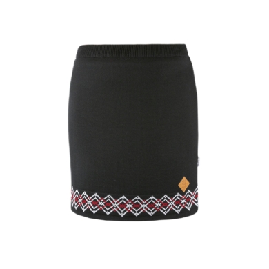 Kama Winter Skirt 6011 made of merino wool (windproof, lined) black ladies