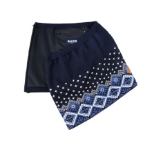 Kama Winter Skirt 6015 made of merino wool (windproof, lined) dark blue ladies