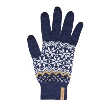 Kama Winter Gloves R116 (Merino Wool, warm) navy blue - 1 pair