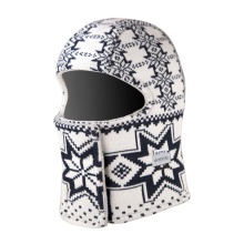 Kama Sturmhaube DW22 (windproof, breathable, very warm) - white/black - 1 piece