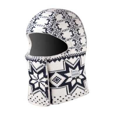 Kama Sturmhaube DW22 (windproof, breathable, very warm) - white/black - 1 piece
