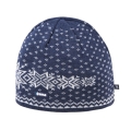 Kama knitted hat (beanie) A128 Merino - navy blue - 1 piece