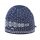 Kama knitted hat (beanie) A128 Merino - navy blue - 1 piece