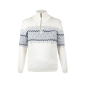 Kama Sweater Pullover 5058 Half Zip (Merino Wool) white Ladies
