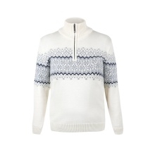 Kama Sweater Pullover 5058 Half Zip (Merino Wool) white Ladies