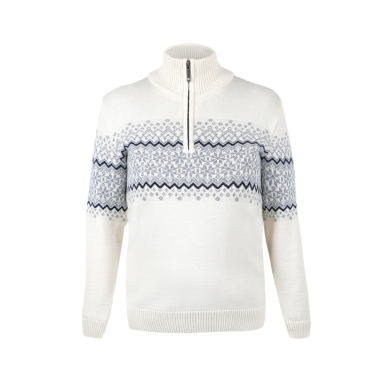 Kama Sweater Pullover 5058 Half Zip (Merino Wool) white Ladies