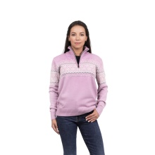 Kama Sweater Pullover 5058 Half Zip (Merino Wool) pink Ladies