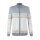 Kama Sweater Pullover 5059 Full Zip (Merino wool, warm) grey/white ladies
