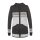 Kama Hooded Sweater 5066 Full Zip (Knitted Parka, Merino Wool Blend) Graphite Grey Ladies
