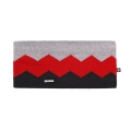 Kama Headband C79 (Merino Wool) - graphite grey/red/grey - 1 piece