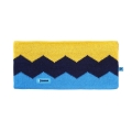 Kama Headband C79 (Merino Wool) - turquoise blue/navy blue/yellow - 1 piece