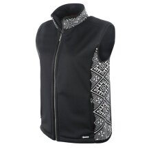 Kama Softshell Hiking Gilet 3010 (Merino Wool Blend, Windproof, Breathable) Black Men's