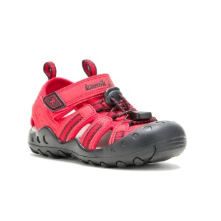 Kamik Sandal Crab (waterproof synthetic leather) red children