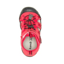 Kamik Sandal Crab (waterproof synthetic leather) red children