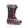 Kamik Winter Boots Snowangel - Made in Canada, waterproof - black/pink girls