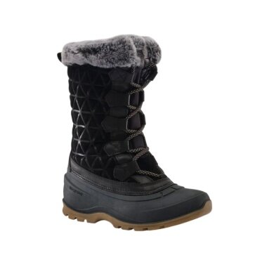 Kamik Winter Boots Snovalley 6 (Suede, waterproof) 2025 black ladies
