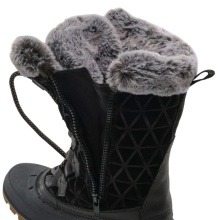 Kamik Winter Boots Snovalley 6 (Suede, waterproof) 2025 black ladies