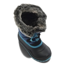 Kamik Winter Boots Snowangel - Made in Canada, waterproof - navy blue girls