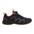 Kastinger Hiking Leisure Shoes Everyhiker Low XT KTX (K-SPIN Lacing System, waterproof) navy blue/orange men's