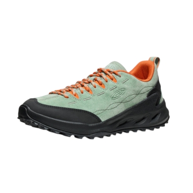 Keen Hiking Shoes Jasper Zionic (Suede) granite green/flame ladies