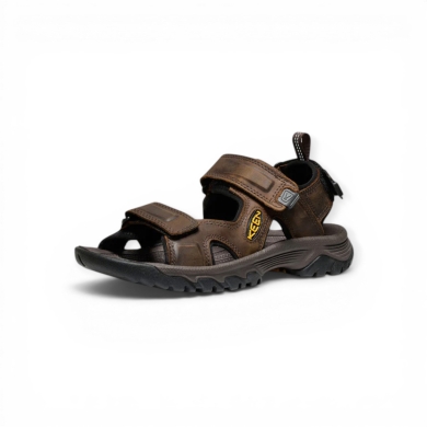 Keen Targhee III Sandals (leather, quick-drying) brown men's
