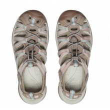 Keen Sandal Whisper (waterproof, quick-lacing system, for light hiking) taupe/coral ladies