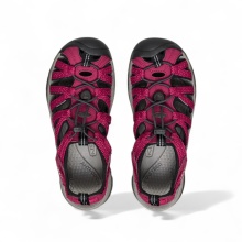 Keen Sandal Whisper (waterproof, quick-lacing system, for light hiking) magenta/black ladies