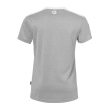 Kempa Sport-Shirt Emotion 27 (100% Polyester) grey/white Women