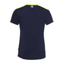 Kempa Sport-Shirt Emotion 27 (100% Polyester) navy blue/yellow Women