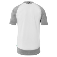 Kempa Sport T-shirt Ambition 28 (100% Polyester) white/grey men's