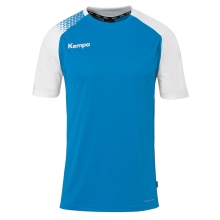 Kempa Sport T-shirt Ambition 28 (100% Polyester) blue/white men's
