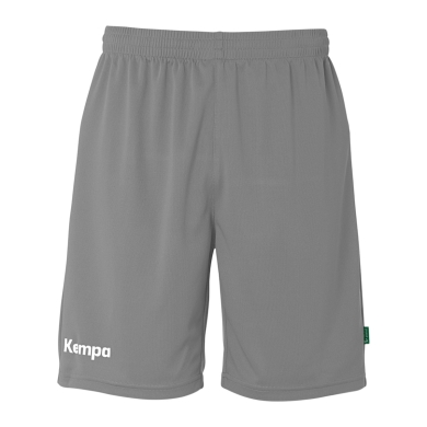 Kempa Team Short Sports Trousers (100% Polyester) Grey Men